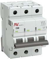 Выключатель автоматический EKF Averes AV-6 3п 50А C 6кА